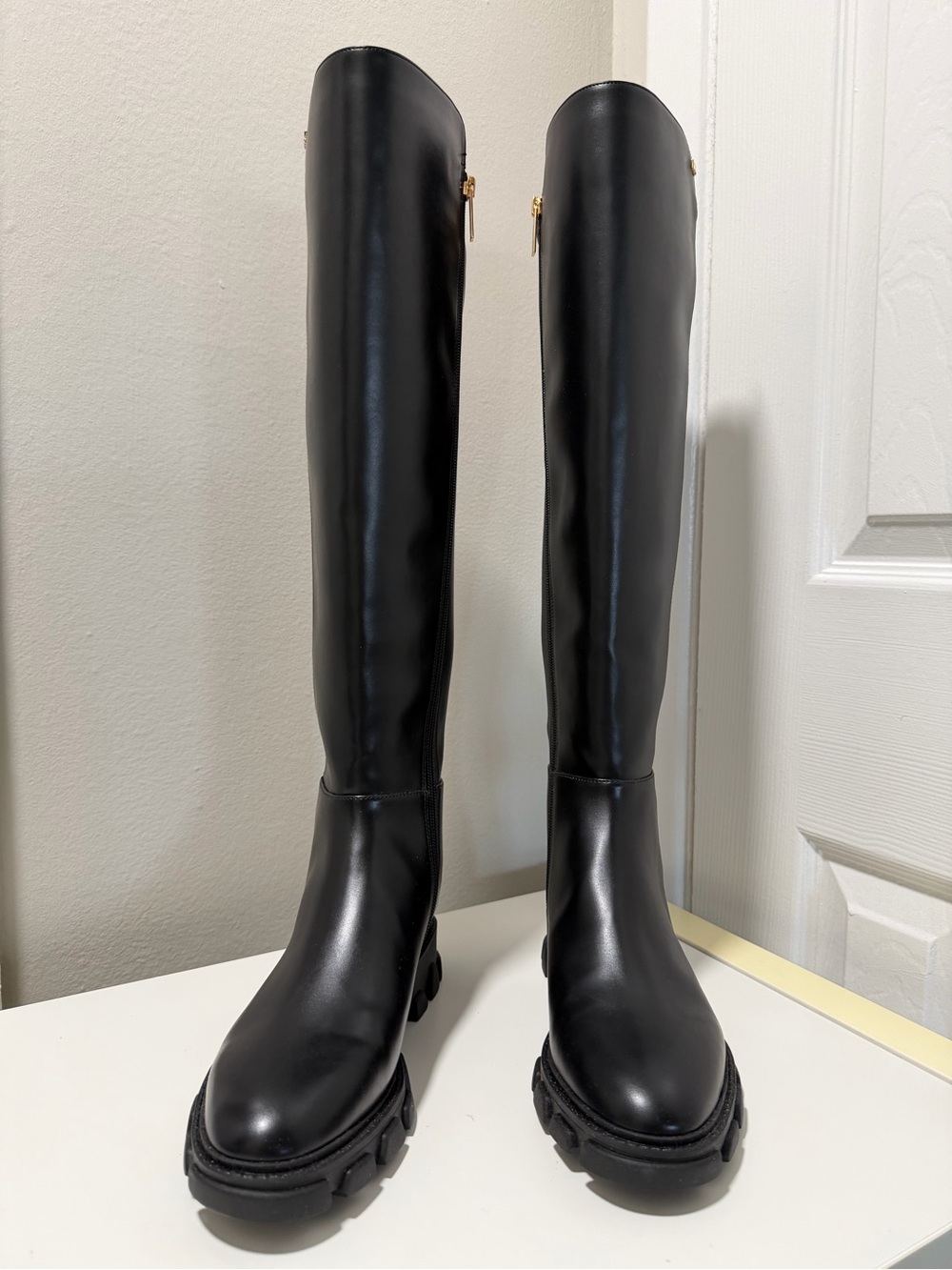 Michael Kors Black Ridley Riding Boot - Picture 2 of 9